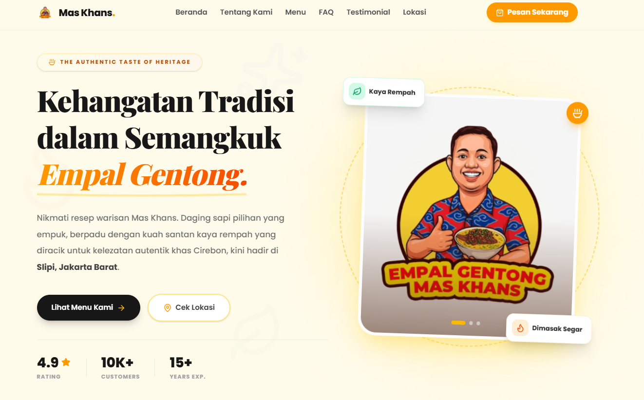 Empal Gentong Mas Khans